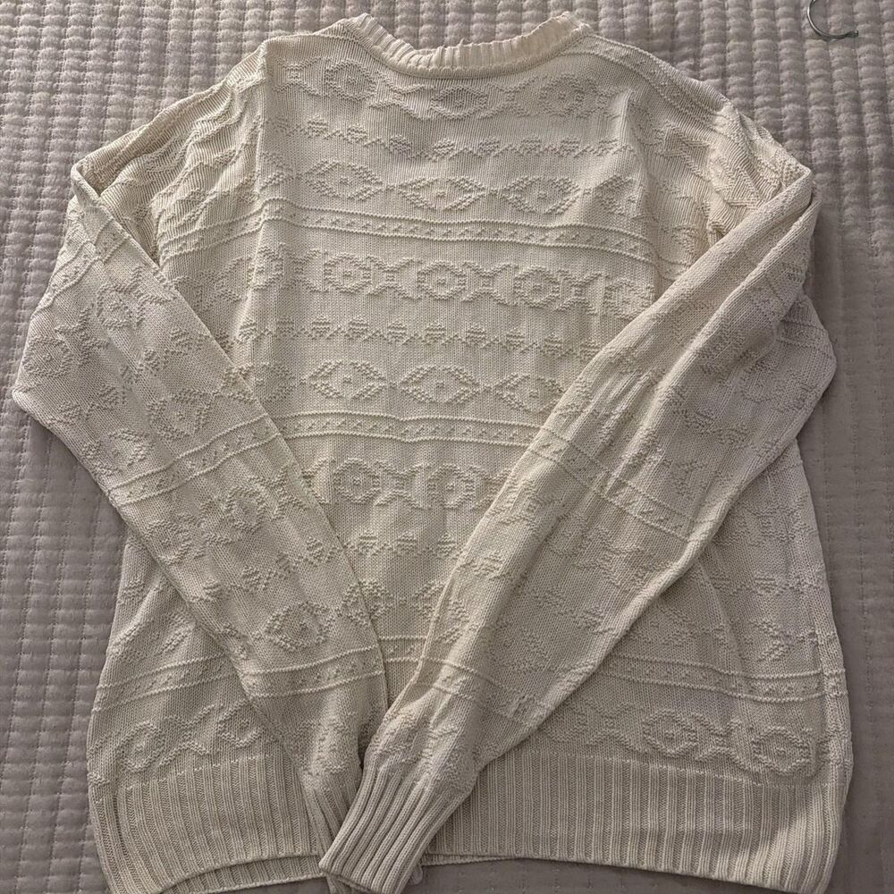 Unbranded Men's Cream Jumper